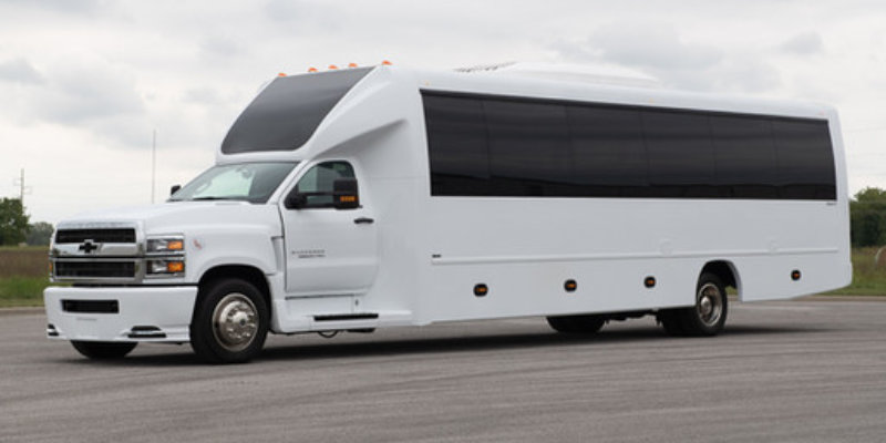33-37 passenger bus - outside